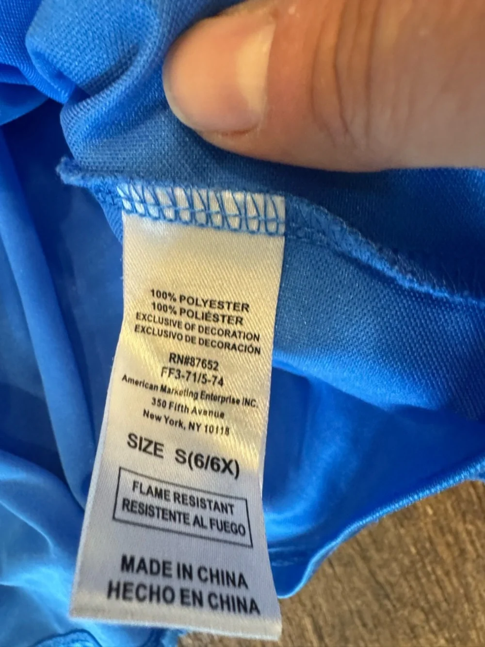 Disney Blue Elsa Snowflake night Gown for girls - Picture 4 of 8